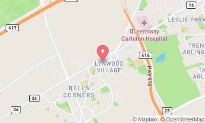 map, Biz Suites Bells Corners