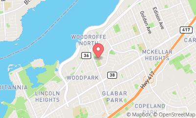 map, Carlingwood Retirement Community