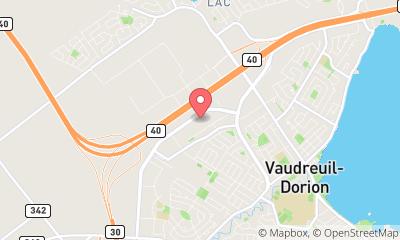 map, Félix Vaudreuil-Dorion, a residence Groupe Maurice