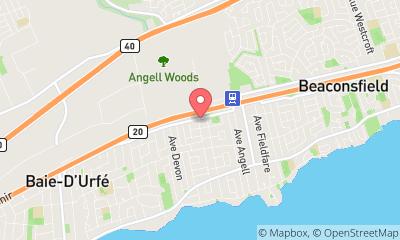 map, Royce Électrique Inc. - West Island Montréal