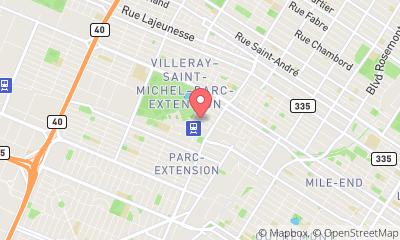 map, Depotium Mini-Entrepôt - Parc-Extension