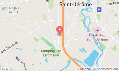 map, Depotium Mini-Entrepôt - St-Jérôme