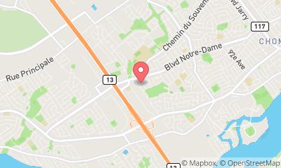 map, Entreprises d'Electricité Mazzola Inc (Les)