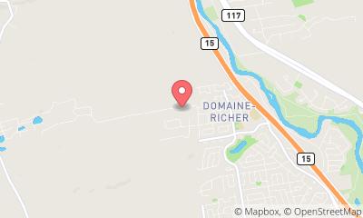 map, Carey Raynald & Fils Peintres Inc