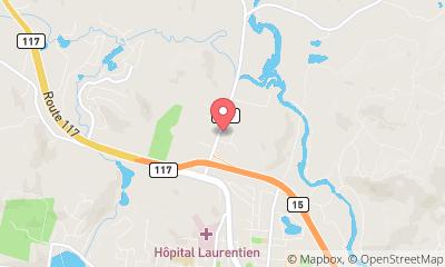 map, Paul Davis-Laurentides