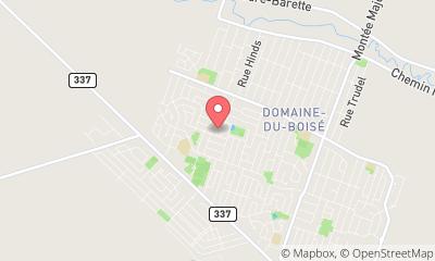 map, A. Blanchette Maçonnerie Inc.