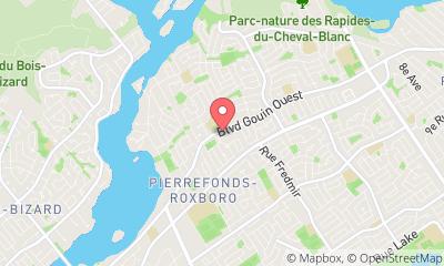 map, Jardin Cleroux inc