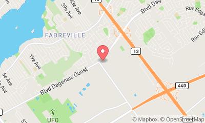 map, Les Serres Pierre Brisebois et Fils