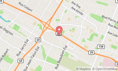 map, Assurances John Coirazza Inc