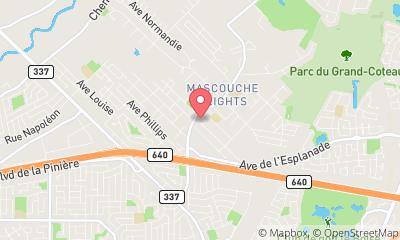 map, Century 21 Au Carrefour Inc