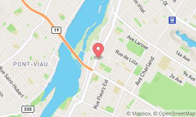 map, Plomberie G Courchesne inc.