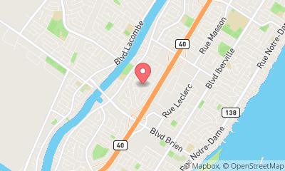 map, Cusson Lavage de Vitre