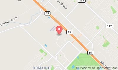 map, Réfrigération Adrien Lacombe inc.