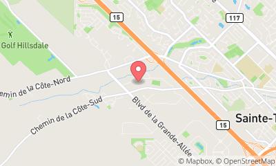 map, Les Services Gamair Coral