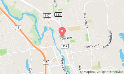 map, Andre Gagnon & Fils Electronique Inc