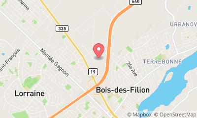 map, Toiture MR Couvreur inc.