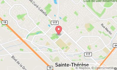 map, Pro-bitume Asphalte Inc.