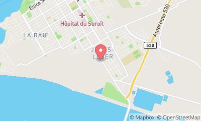 map, Mini entrepôts de Valleyfield