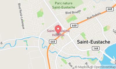 map, RPP Peinture Inc