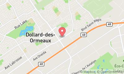 map, Acces Electronique Dollard-des-Ormeaux