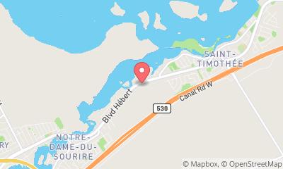 map, Entretien Exterieur Valleyfield - Bourdon Enr.