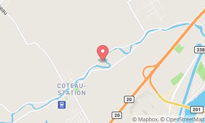 map, Les Gouttières Plus Inc.