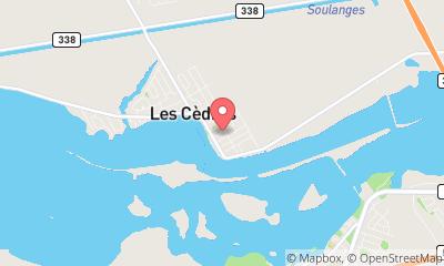 map, Maconnerie M Desrochers Inc