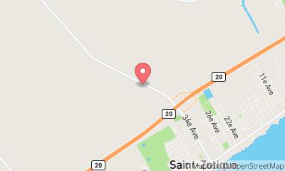 map, Vivaces St-Zotique