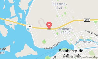 map, Les Couvre-Planchers Paul A. Loiselle & Fils Inc.