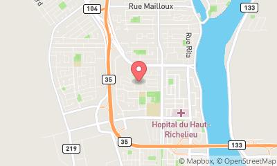 map, Chartwell Oasis Saint-Jean résidence pour retraités