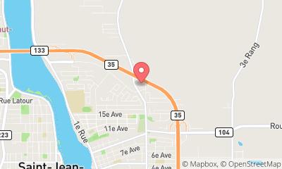 map, Espace Bonneau Mini-Entrepôts Iberville