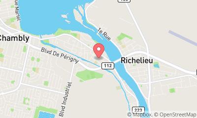 map, B K Electrique Inc