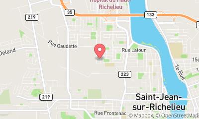 map, Peinture St-Pierre Inc