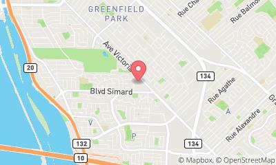 map, Les Peintures Éric Hamel