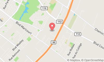 map, Installations En Chauffage Sm Inc