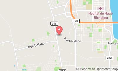 map, Les Entretiens Sylvain