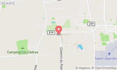 map, Pavage Du Haut Richelieu Inc