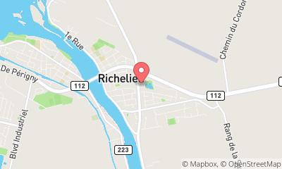 map, Aménagement Paysager Rive-Sud - Eco Verdure