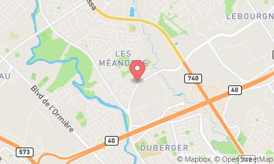 map, Domaine Lebourgneuf