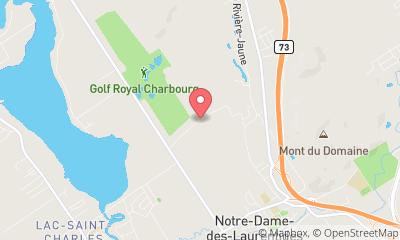 map, Candide Villeneuve Paysagiste inc.