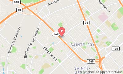 map, Bedard Serrurier Ste-Foy Inc