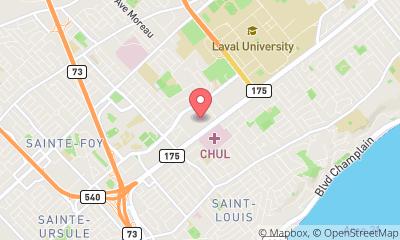 map, Cordonnerie Comneuf Place Laurier ste-foy