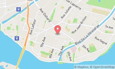 map, Serrurier Securkey Inc