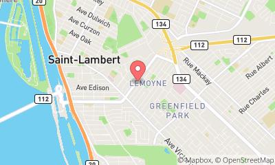 map, Serrupro (Rive-Sud)