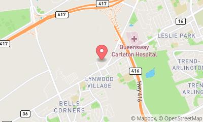 map, Nepean Kanata Lock & Door Service Inc (NKLock & Security)