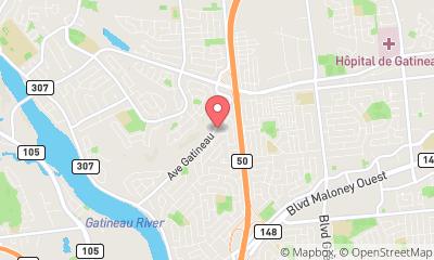 map, Locksmith Gatineau