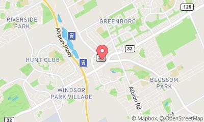 map, Steve Marchese - Desjardins Insurance Agent