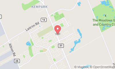 map, A & A Self Storage