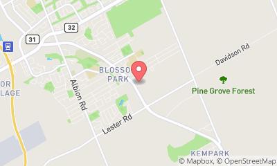 map, AMJ Campbell Self Storage Ottawa