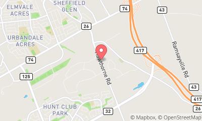 map, Access Storage - 3169 Hawthorne Road